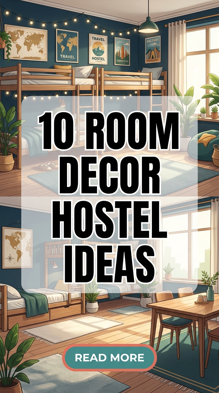 10 Room Decor Hostel Ideas For A Stylish And Cozy Space