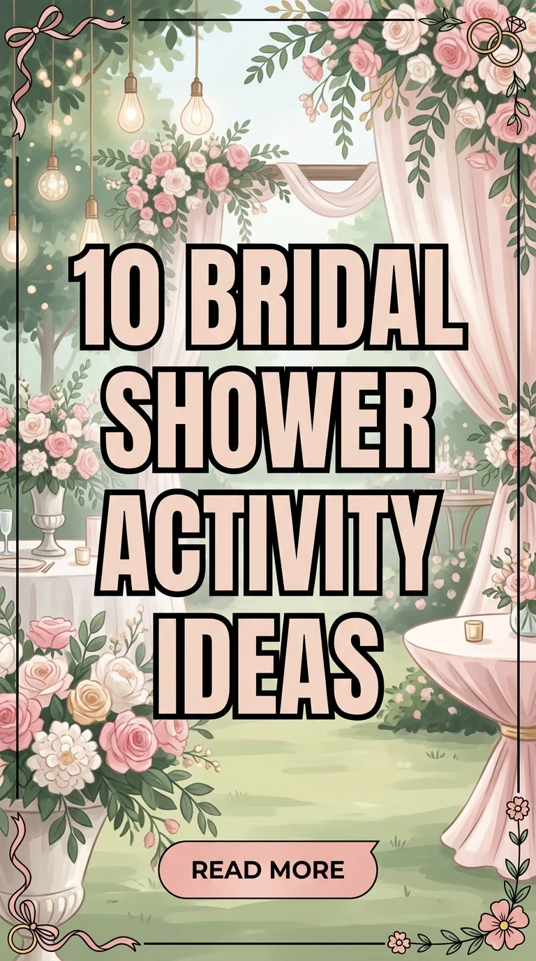 10 Bridal Shower Activity Ideas For A Fun And Memorable Celebration