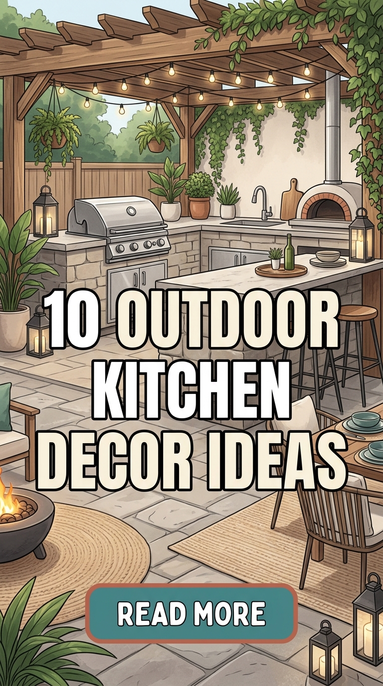 10 Outdoor Kitchen Decor Ideas For A Luxurious Modern Backyard