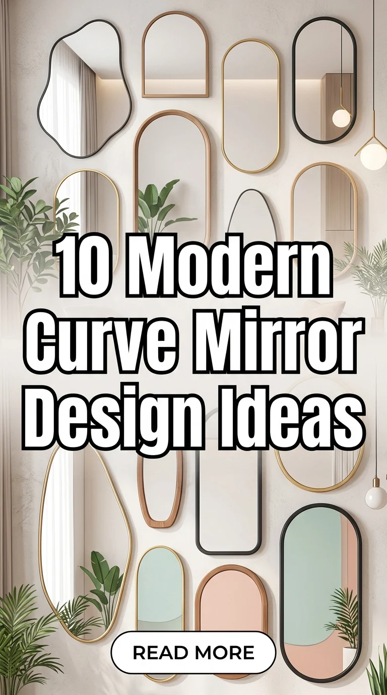 10 Modern Luxury Curve Mirror Design Ideas For Stylish Interiors