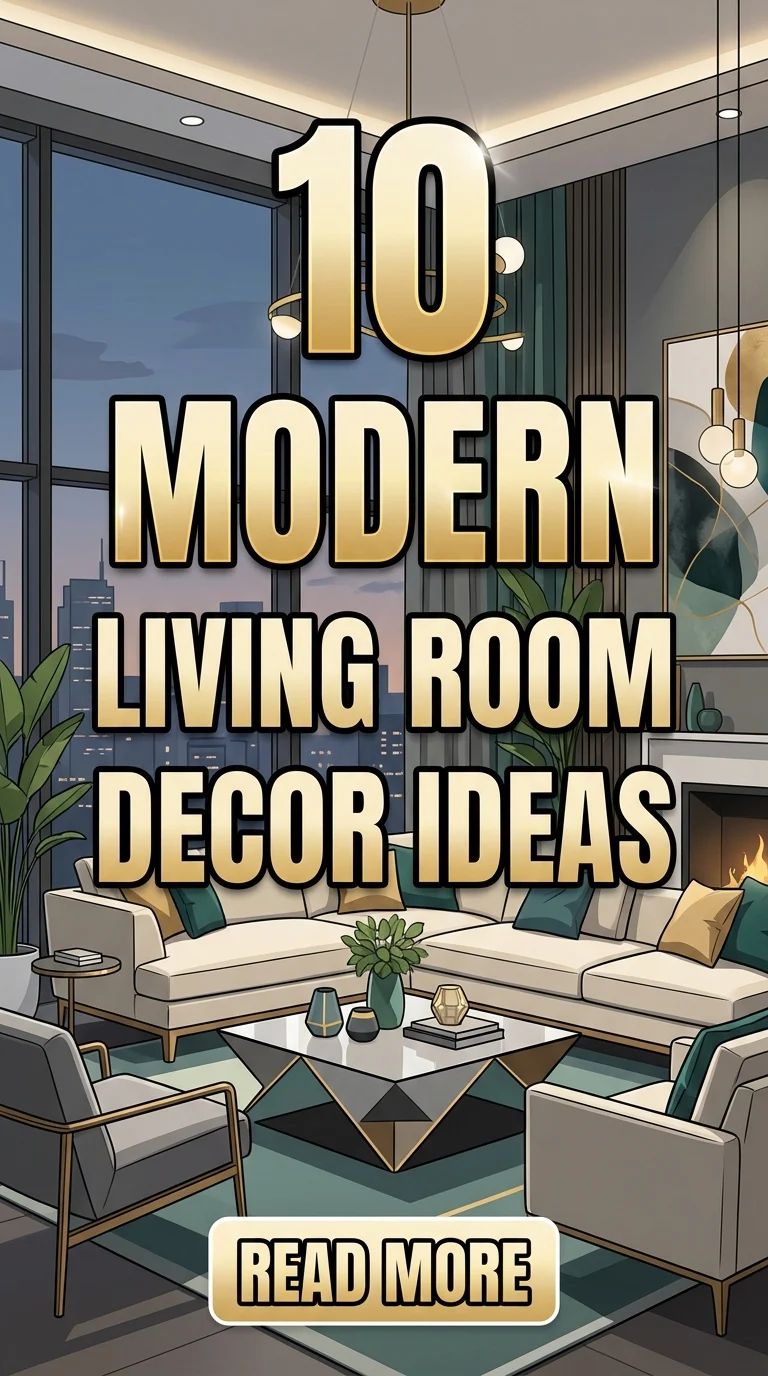 10 Modern Living Room Decor Ideas For A Stylish And Cozy Home