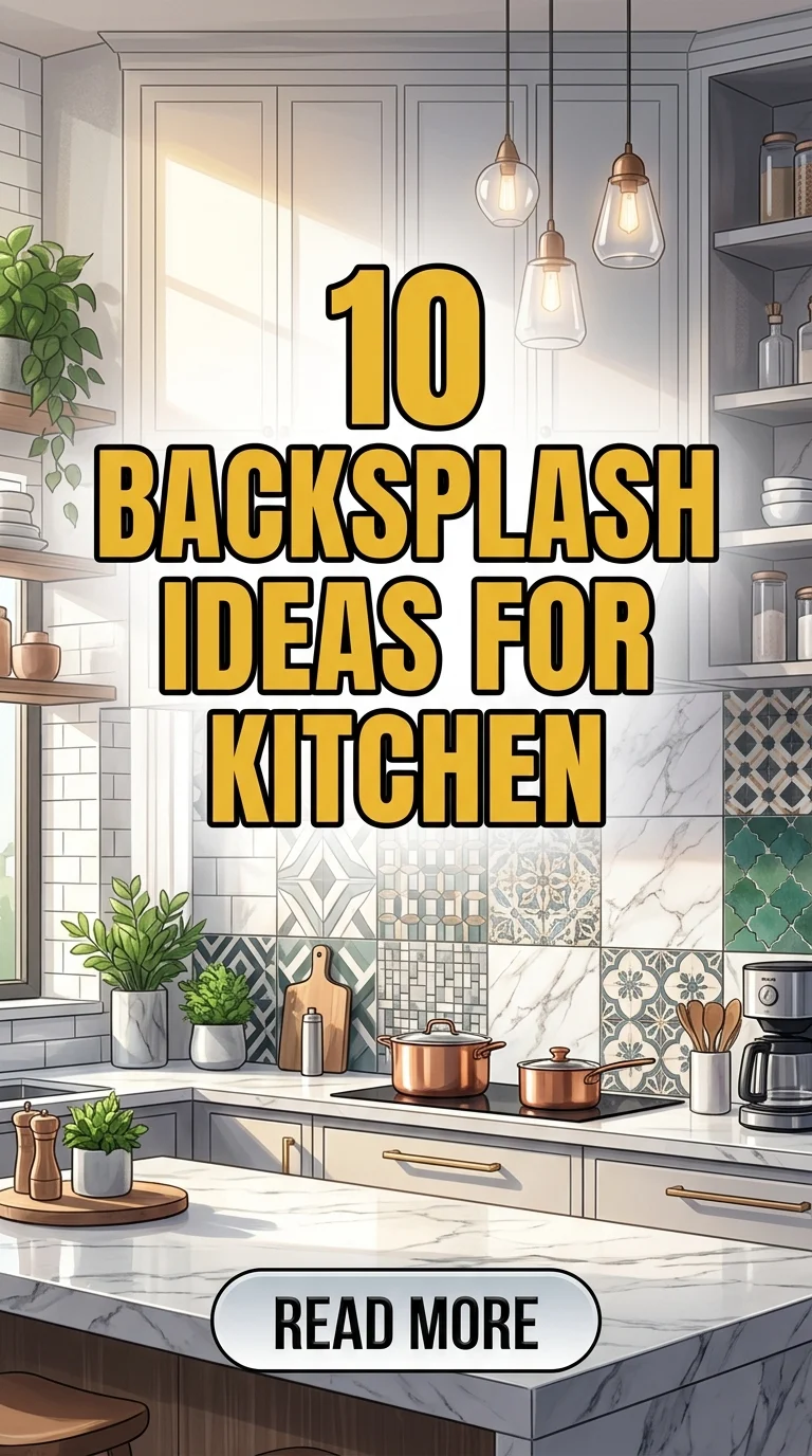 10 Backsplash Ideas For Kitchen Stylish Designs To Transform Your Space