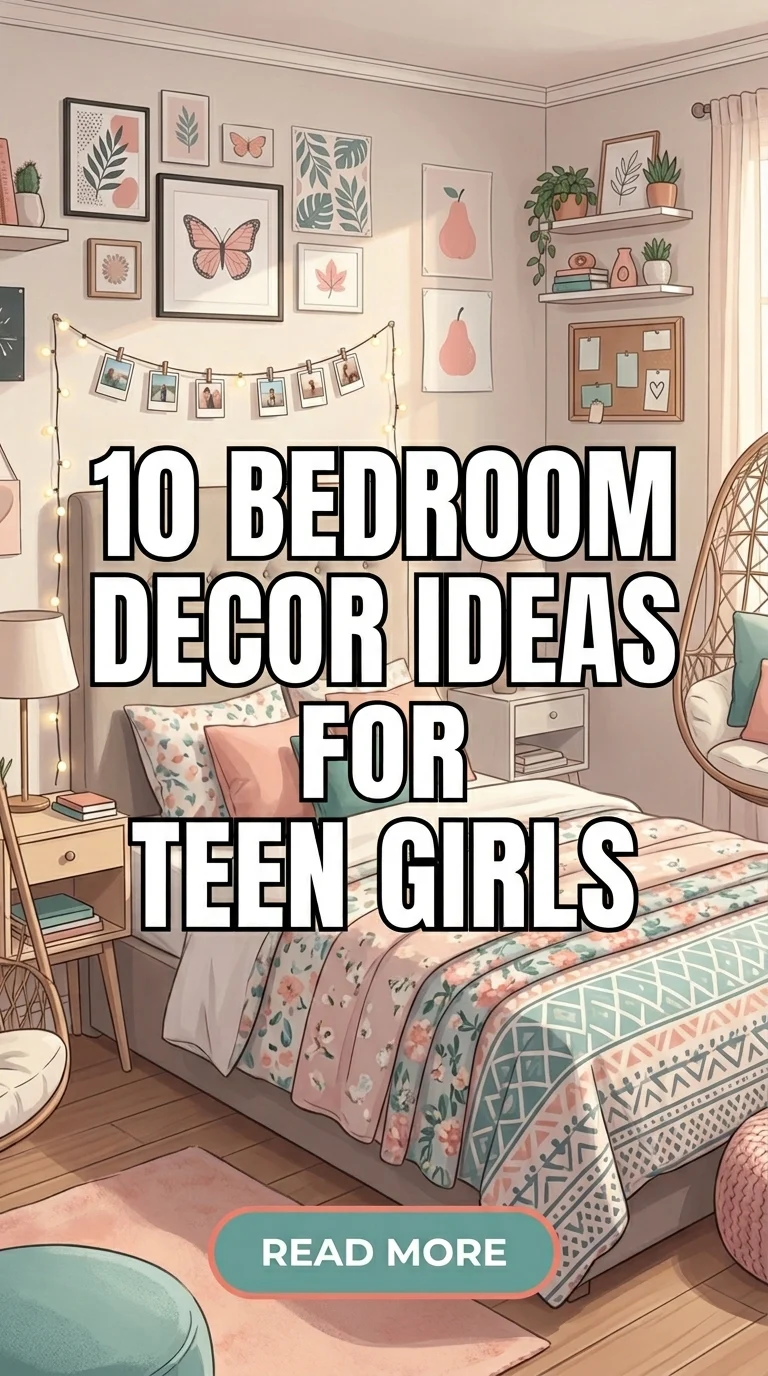 10 Bedroom Decor Ideas For Teen Girls