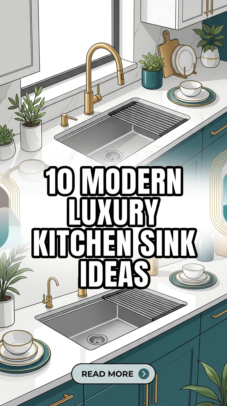 10 Modern Luxury Kitchen Sink Ideas For A Perfect Home