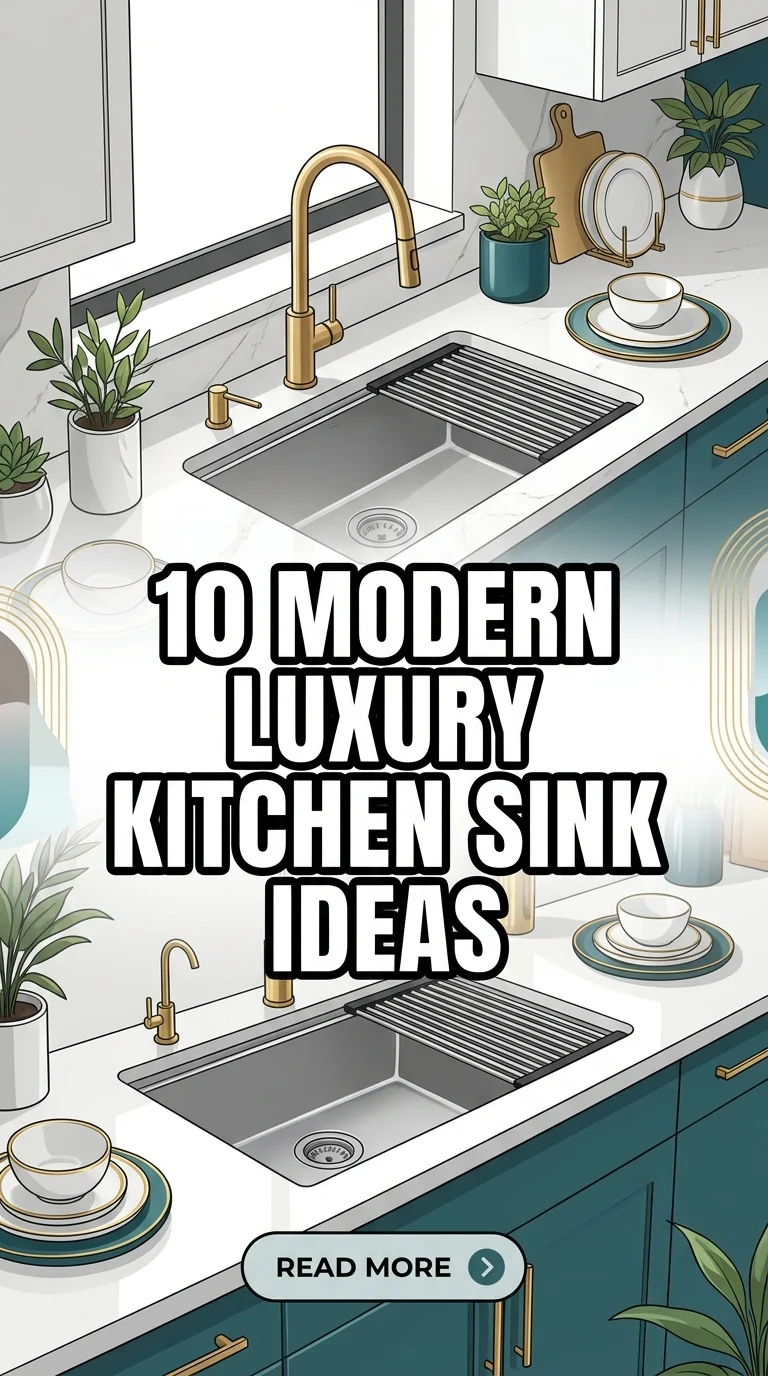 10 Modern Luxury Kitchen Sink Ideas For A Perfect Home
