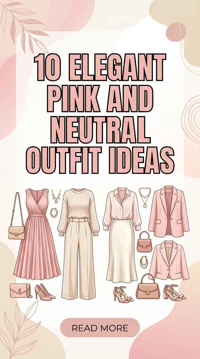 10 Elegant Pink And Neutral Outfit Ideas For A Soft Minimalist Look