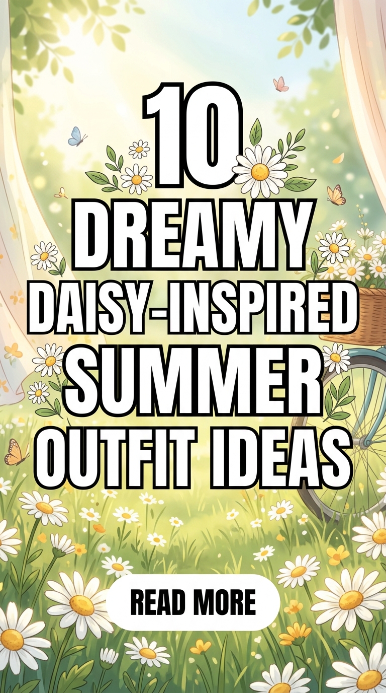10 Dreamy Daisy-Inspired Summer Outfit Ideas For A Soft Feminine Look