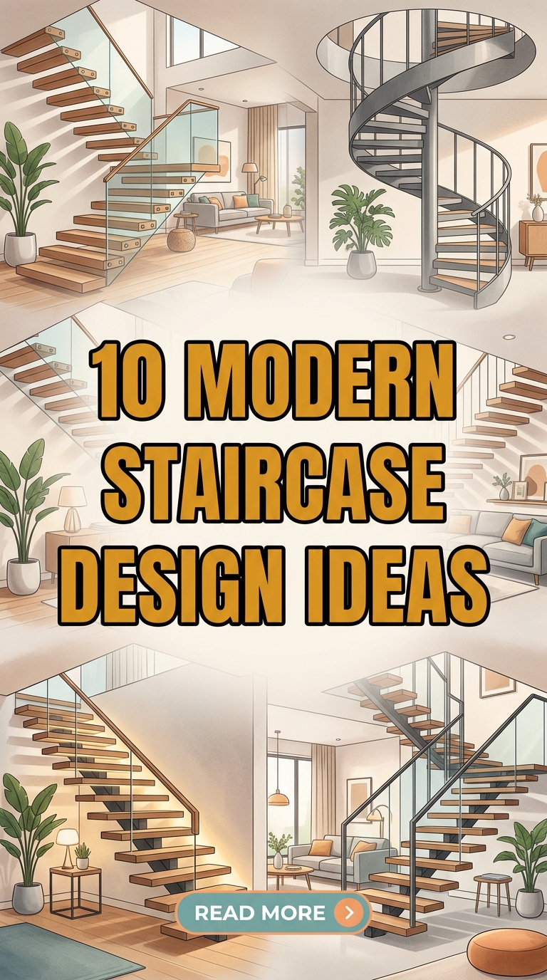 10 Modern Staircase Design Ideas For Luxury Villas And Palaces