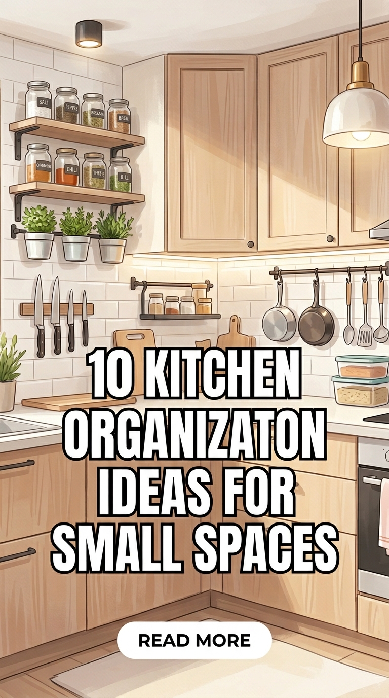 10 Kitchen Organization Ideas For Small Spaces That Look Modern And Luxurious