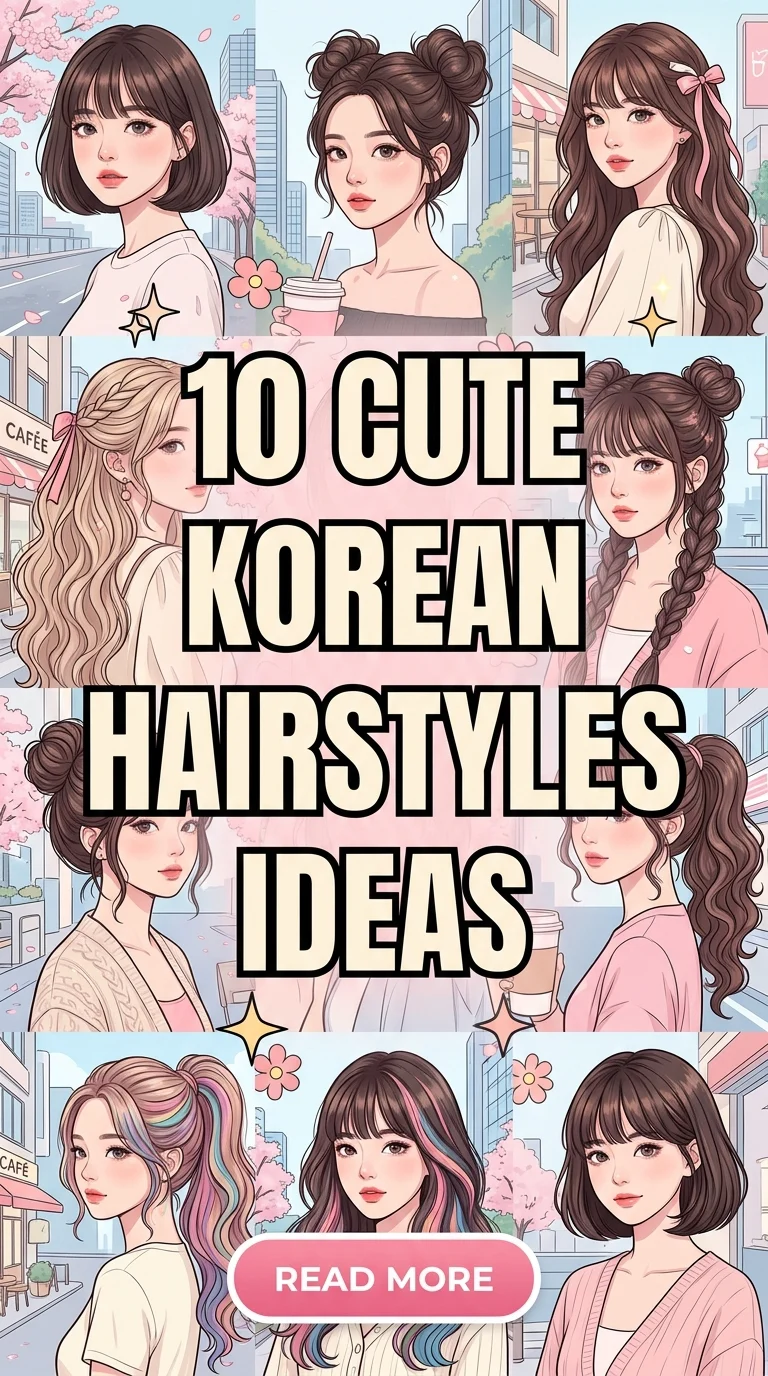 10 Cute Korean Hairstyles Ideas That Are Trending