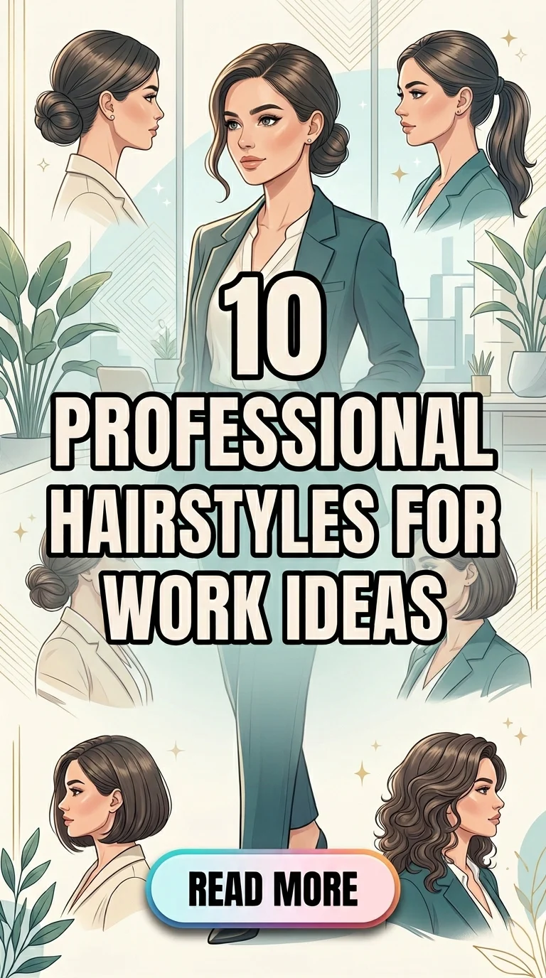 10 Professional Hairstyles For Work Ideas To Look Polished Every Day