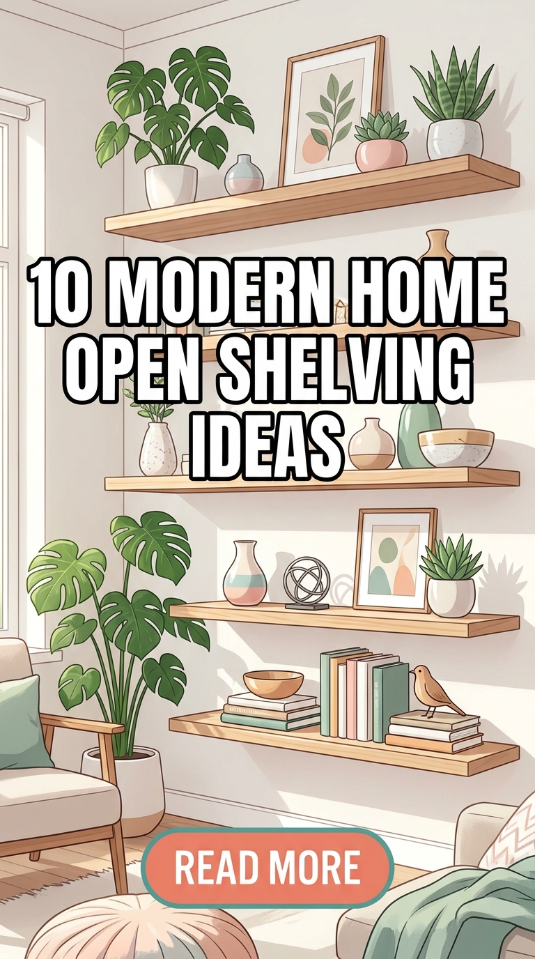 10 Modern Home Open Shelving Ideas To Elevate Your Interior Design
