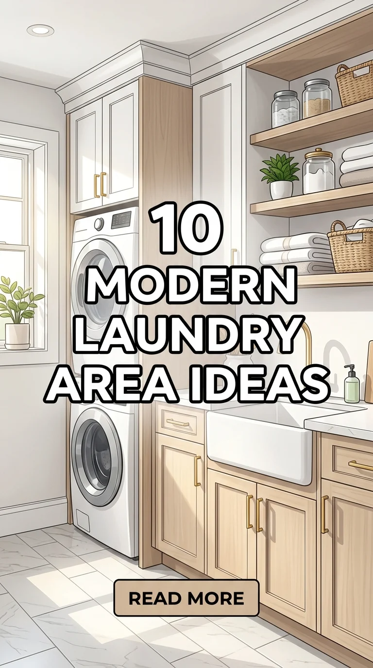 10 Modern Laundry Area Ideas To Transform Your Home
