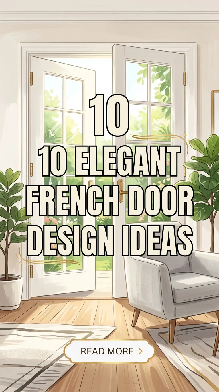 10 Elegant French Door Design Ideas For Modern Homes