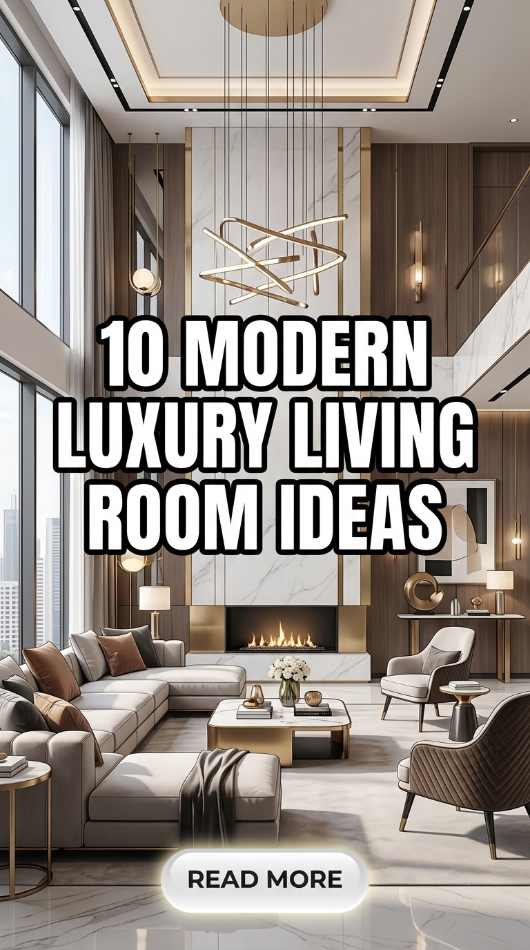10 Modern Luxury Living Room Ideas For A Stylish And Elegant Home