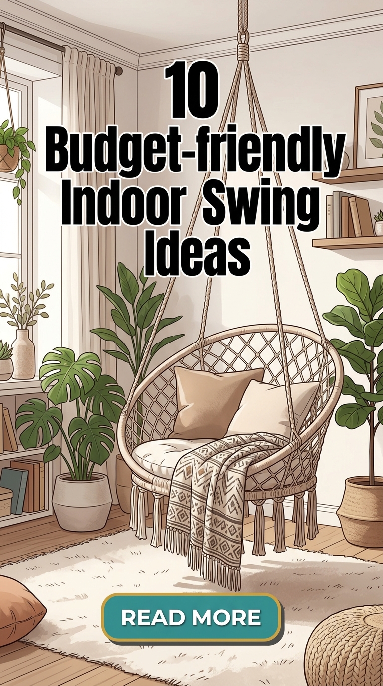 10 Budget-friendly Indoor Swing Ideas For A Stylish And Relaxing Home
