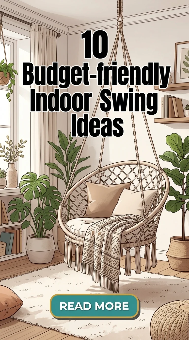 10 Budget-friendly Indoor Swing Ideas For A Stylish And Relaxing Home