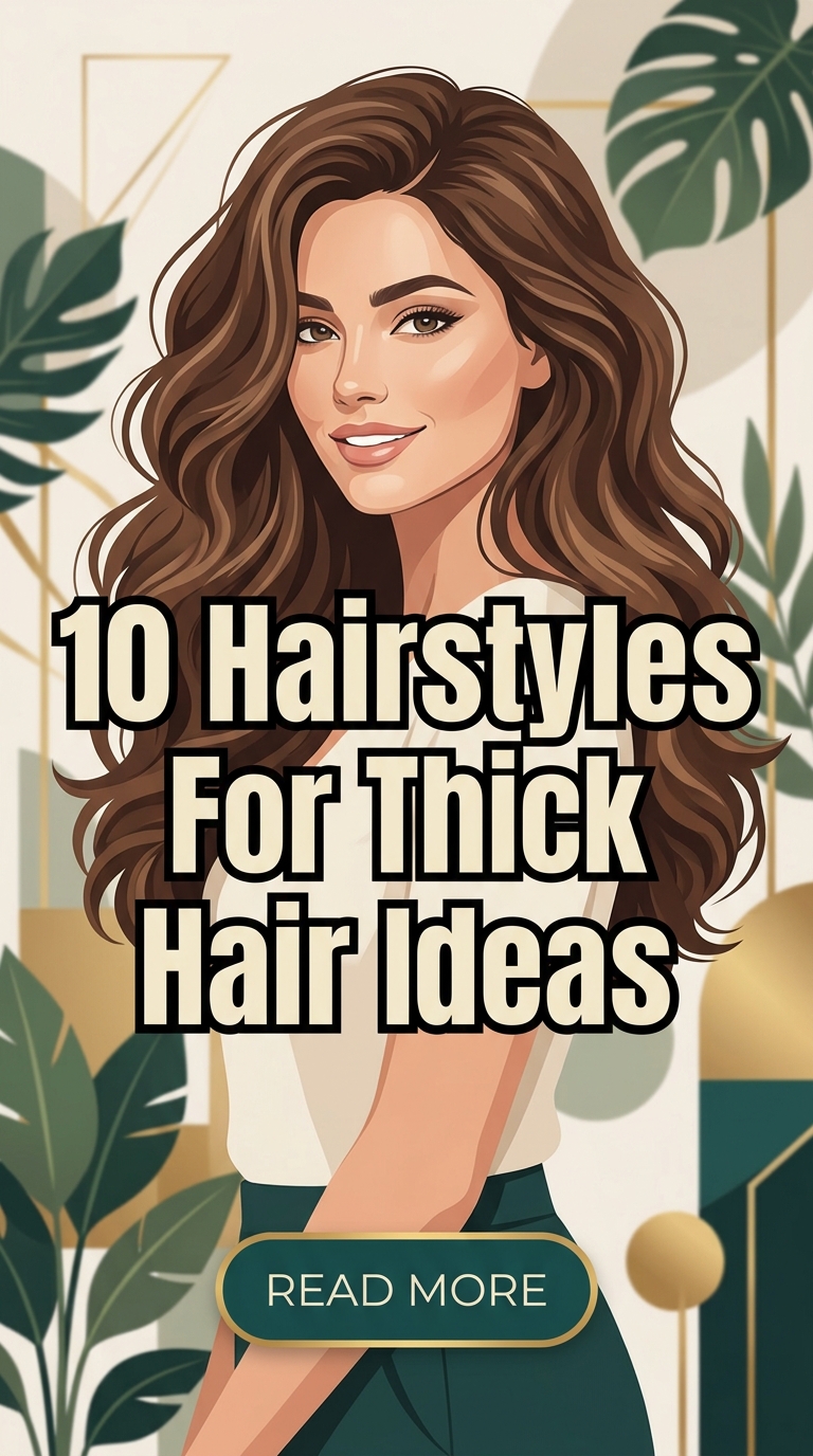 10 Hairstyles For Thick Hair Ideas: Stylish Looks For Every Occasion