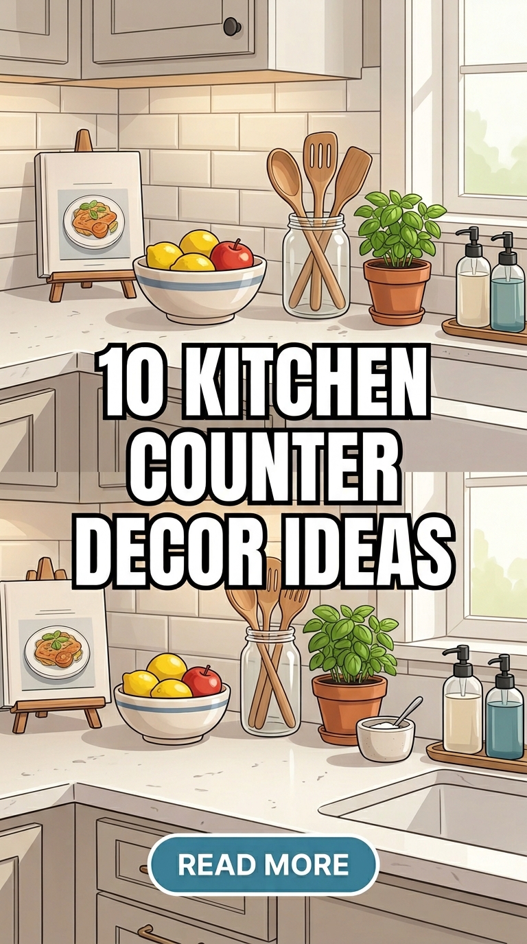 10 Kitchen Counter Decor Ideas To Make Your Space Look Stylish And Functional