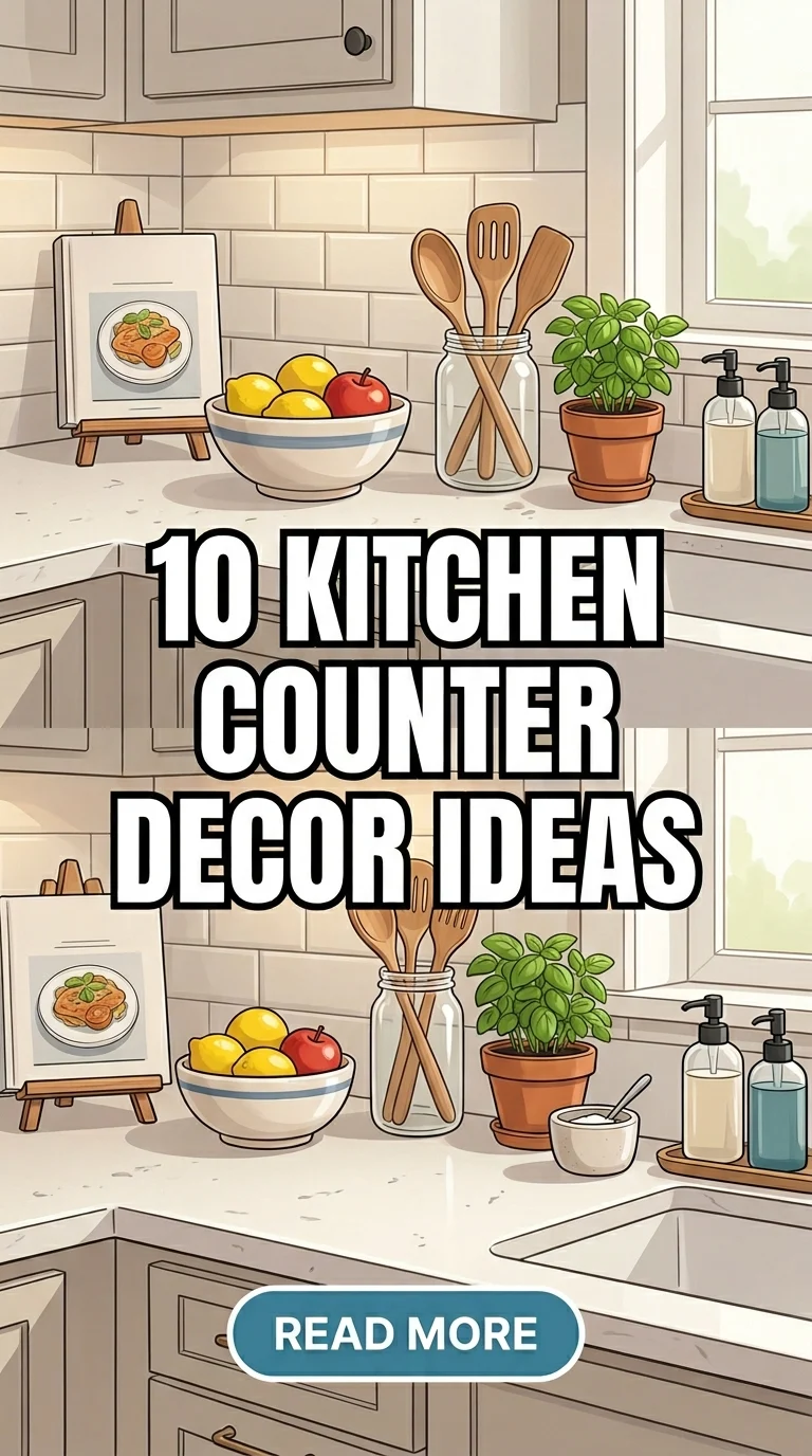 10 Kitchen Counter Decor Ideas To Make Your Space Look Stylish And Functional