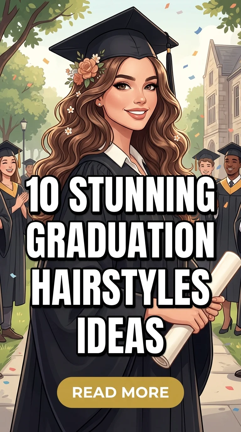 10 Stunning Graduation Hairstyles Ideas To Celebrate Your Big Day