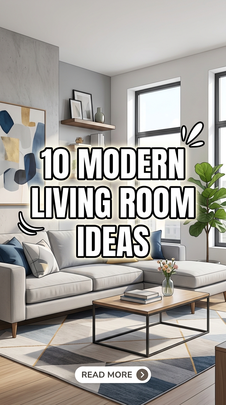 10 Modern Living Room Ideas To Transform Your Home In Style