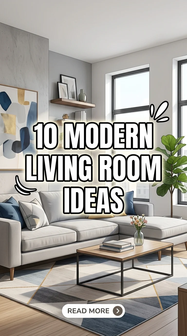 10 Modern Living Room Ideas To Transform Your Home In Style