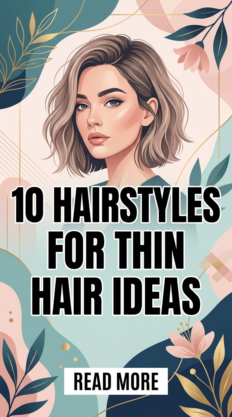 10 Hairstyles For Thin Hair Ideas That Add Volume And Style