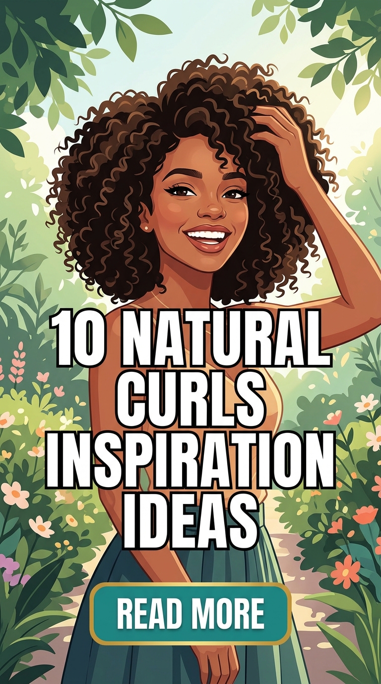 10 Natural Curls Inspiration Ideas To Embrace Your Beautiful Texture
