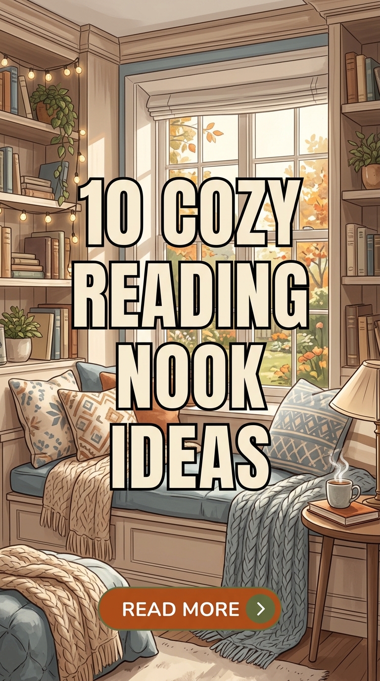 10 Cozy Reading Nook Ideas For A Warm And Stylish Home