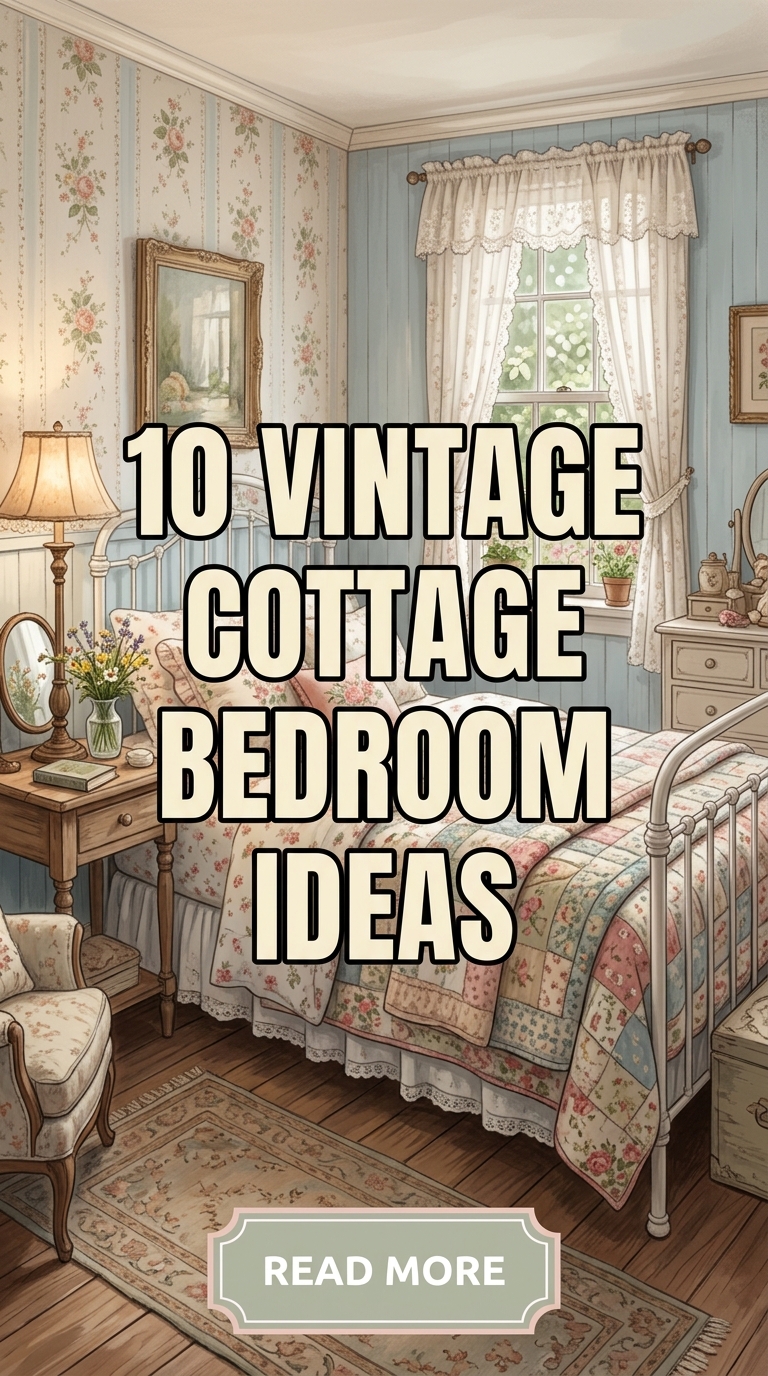 10 Vintage Cottage Bedroom Ideas For A Cozy And Timeless Retreat