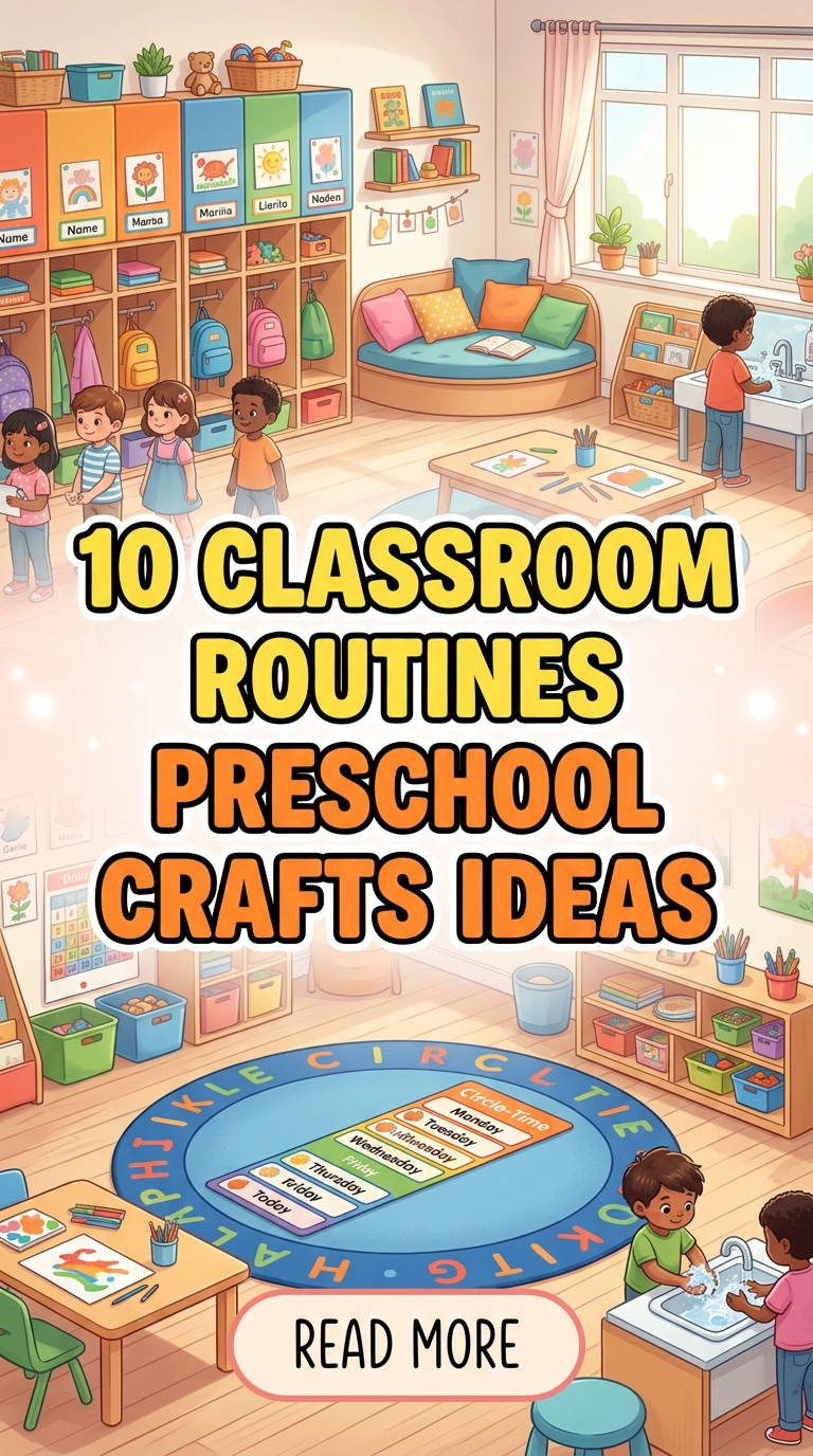10 Classroom Routines Preschool Crafts Ideas To Make Learning Fun And Organized
