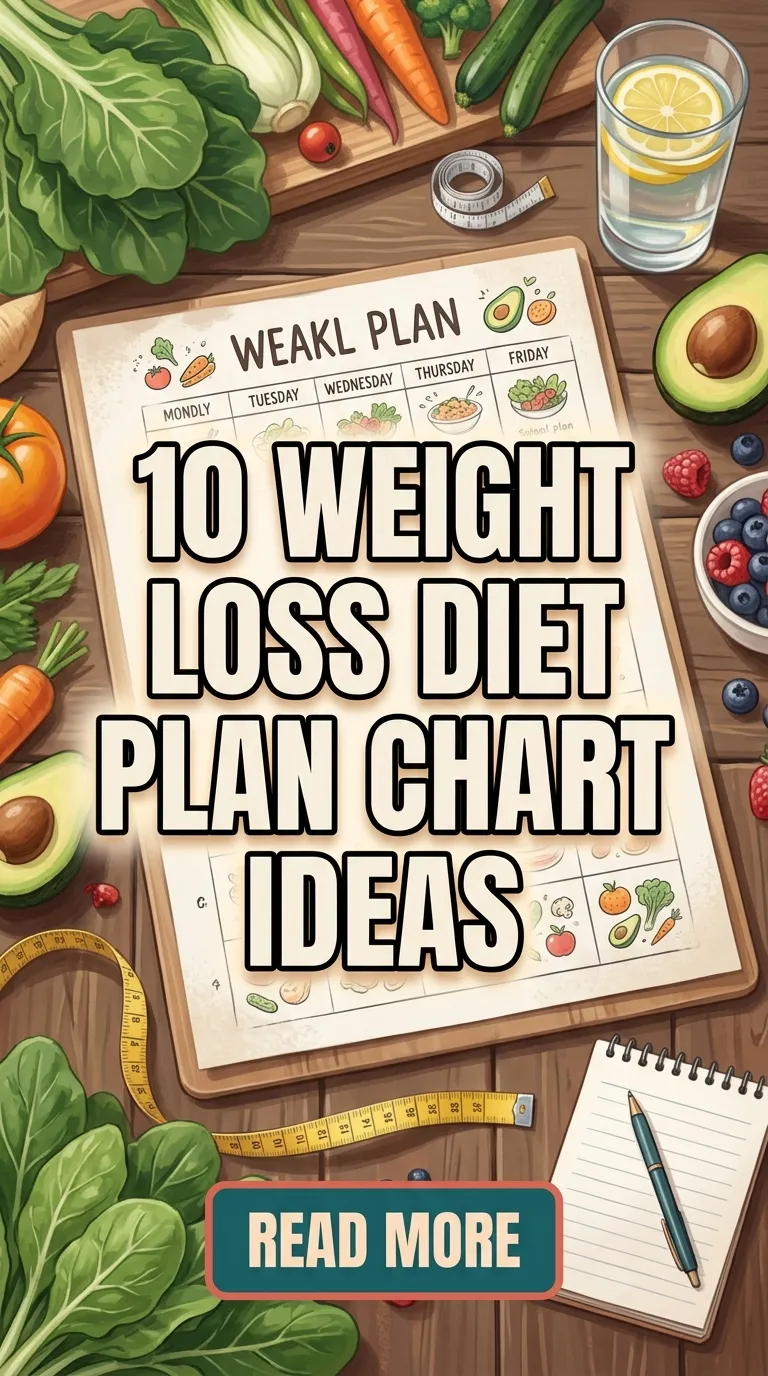 10 Weight Loss Diet Plan Chart Ideas For A Healthy Lifestyle (Complete 7-day Meal Plans)