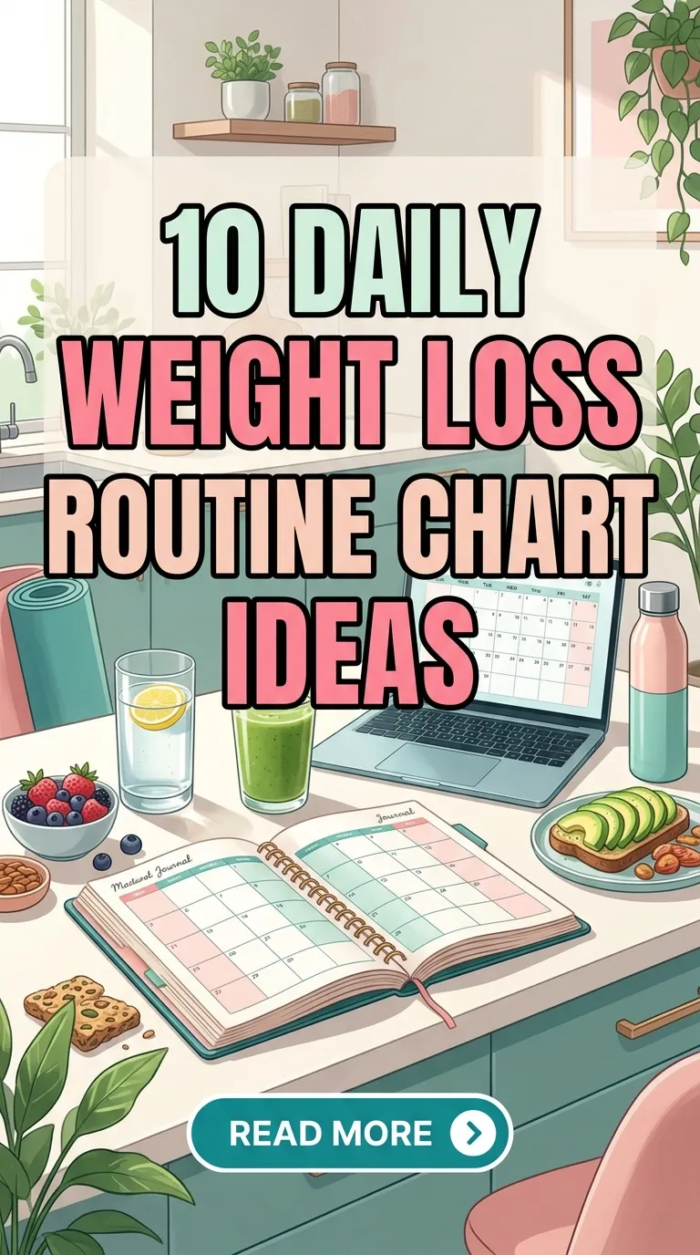 10 Daily Weight Loss Routine Chart Ideas For A Healthier You