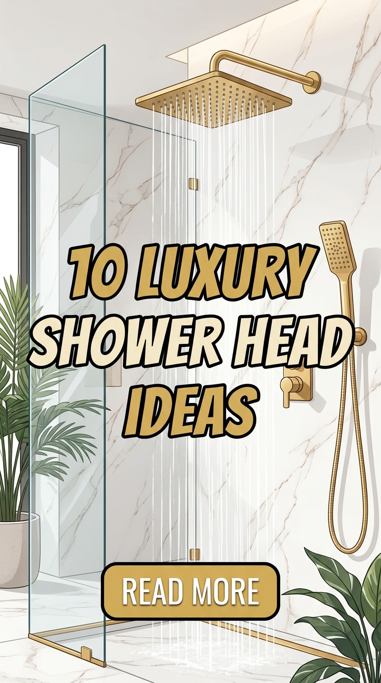 10 Luxury Shower Head Ideas To Transform Your Bathroom Experience