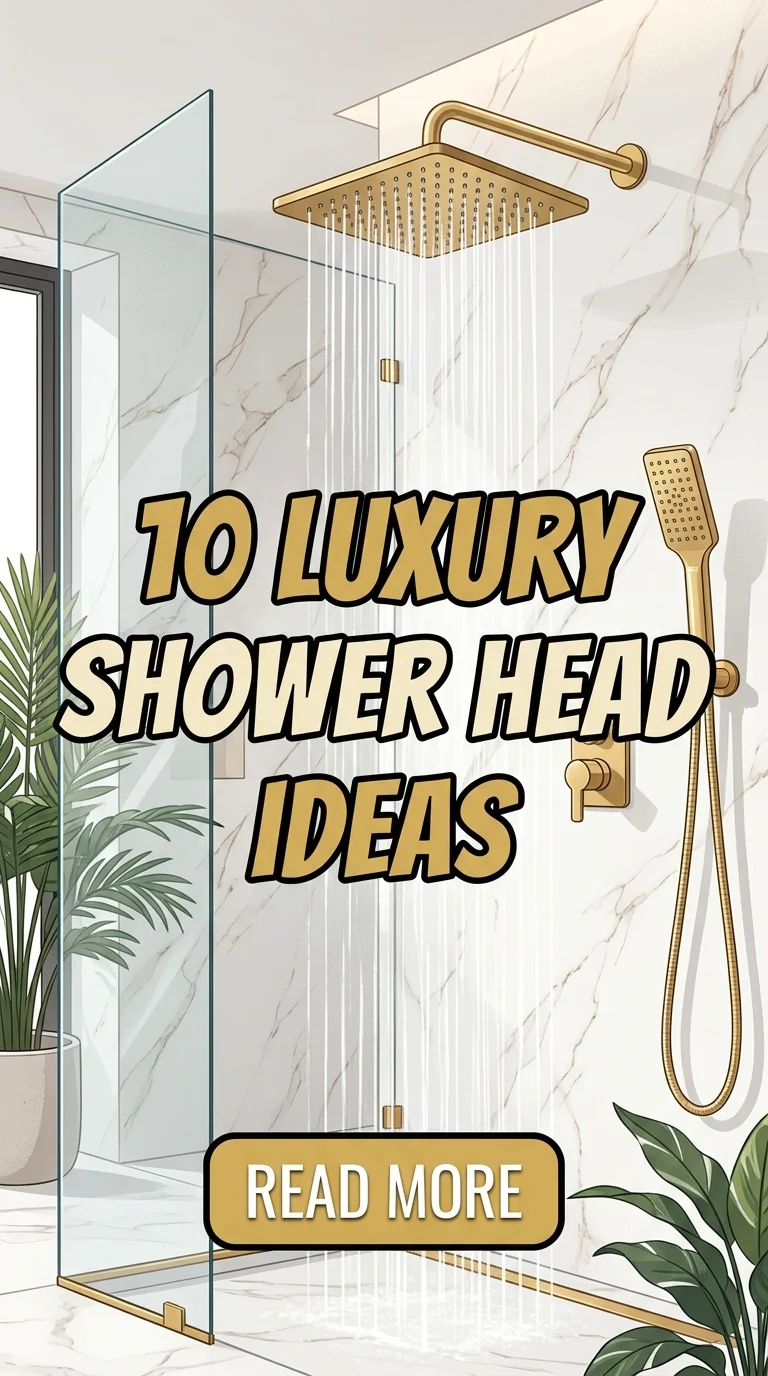 10 Luxury Shower Head Ideas To Transform Your Bathroom Experience