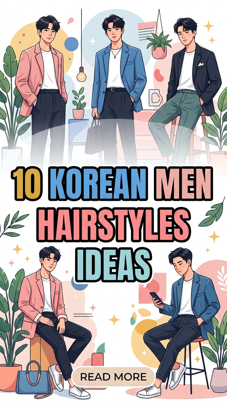 10 Korean Men Hairstyles Ideas For A Trendy And Stylish Look