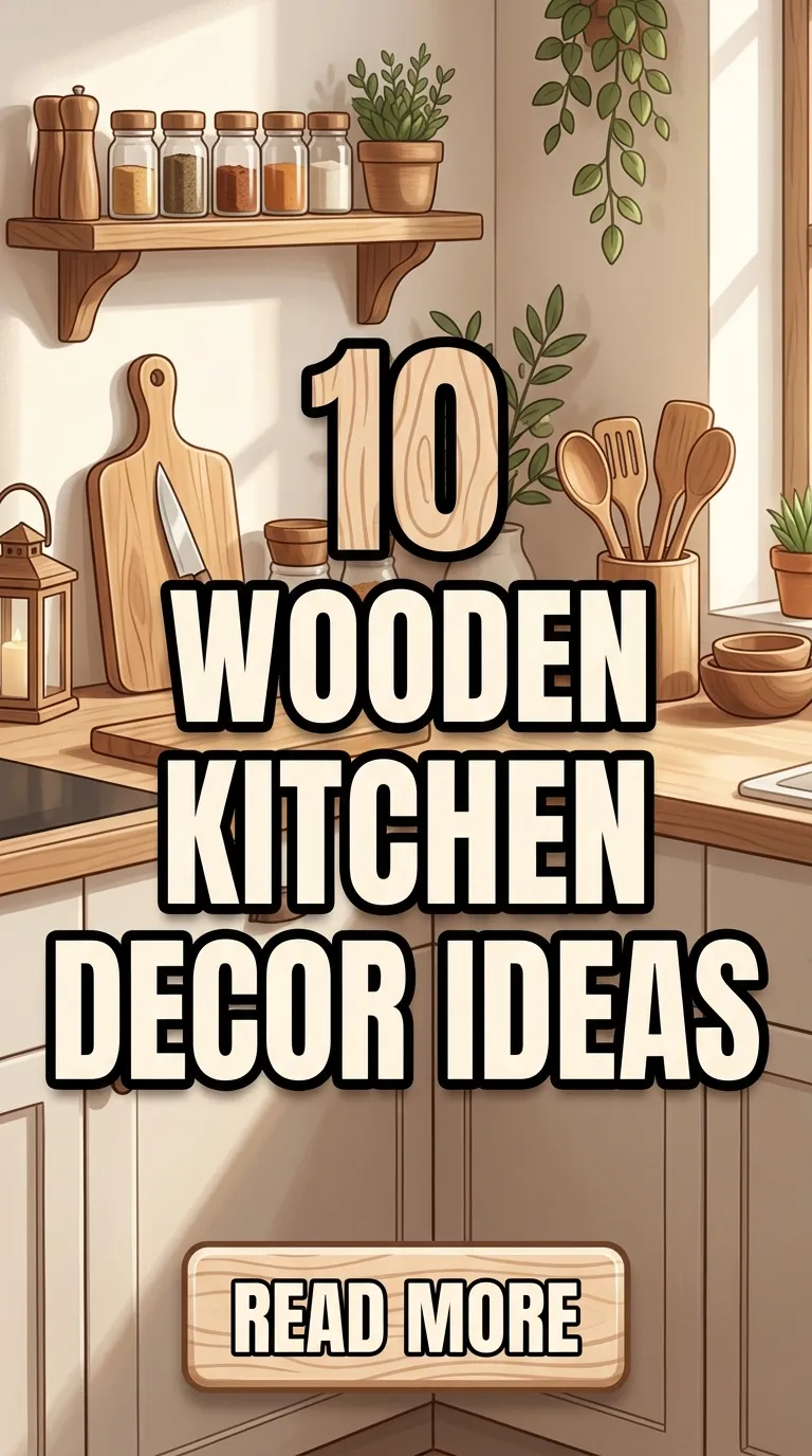 10 Wooden Kitchen Decor Ideas To Create A Warm And Timeless Space
