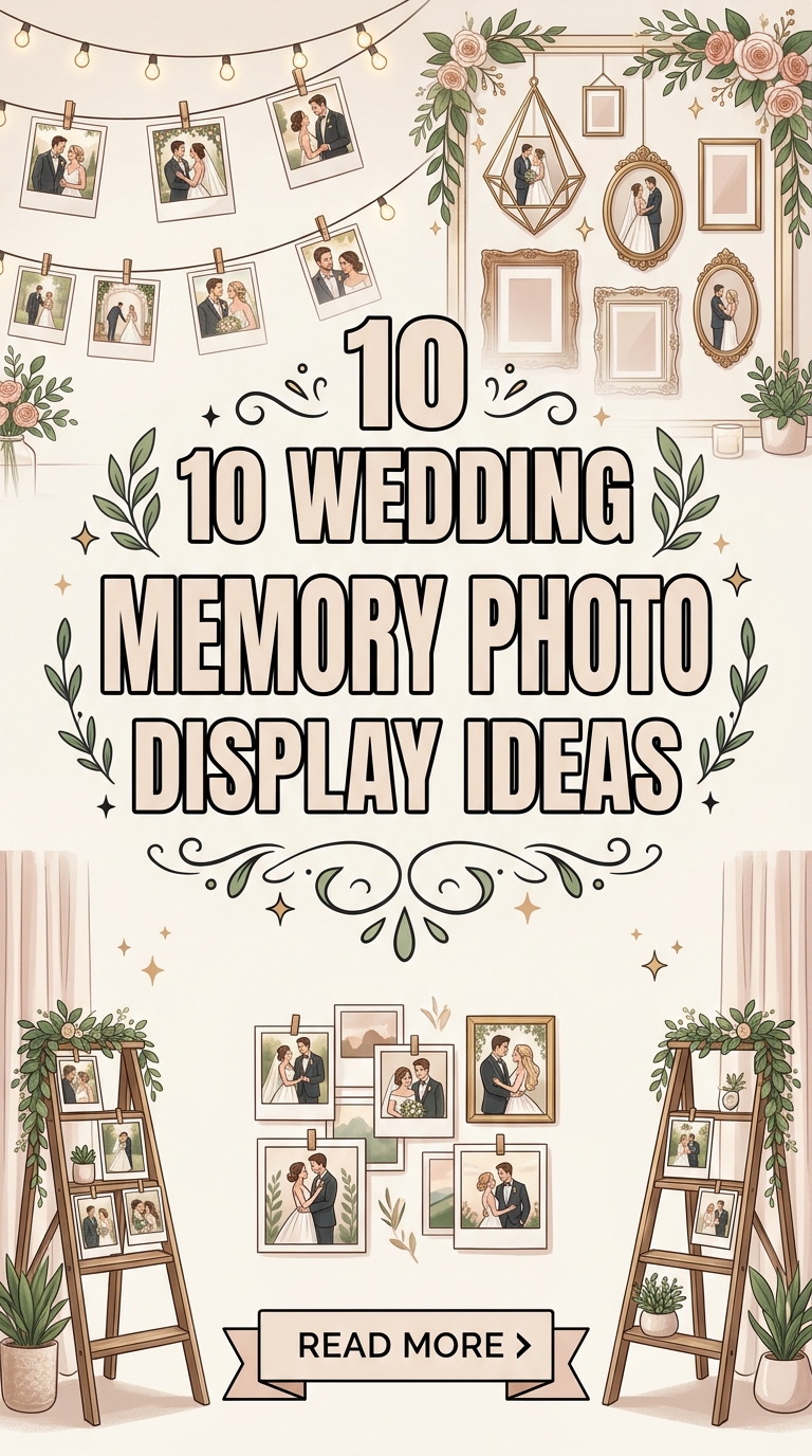 10 Wedding Memory Photo Display Ideas To Celebrate Your Love Story
