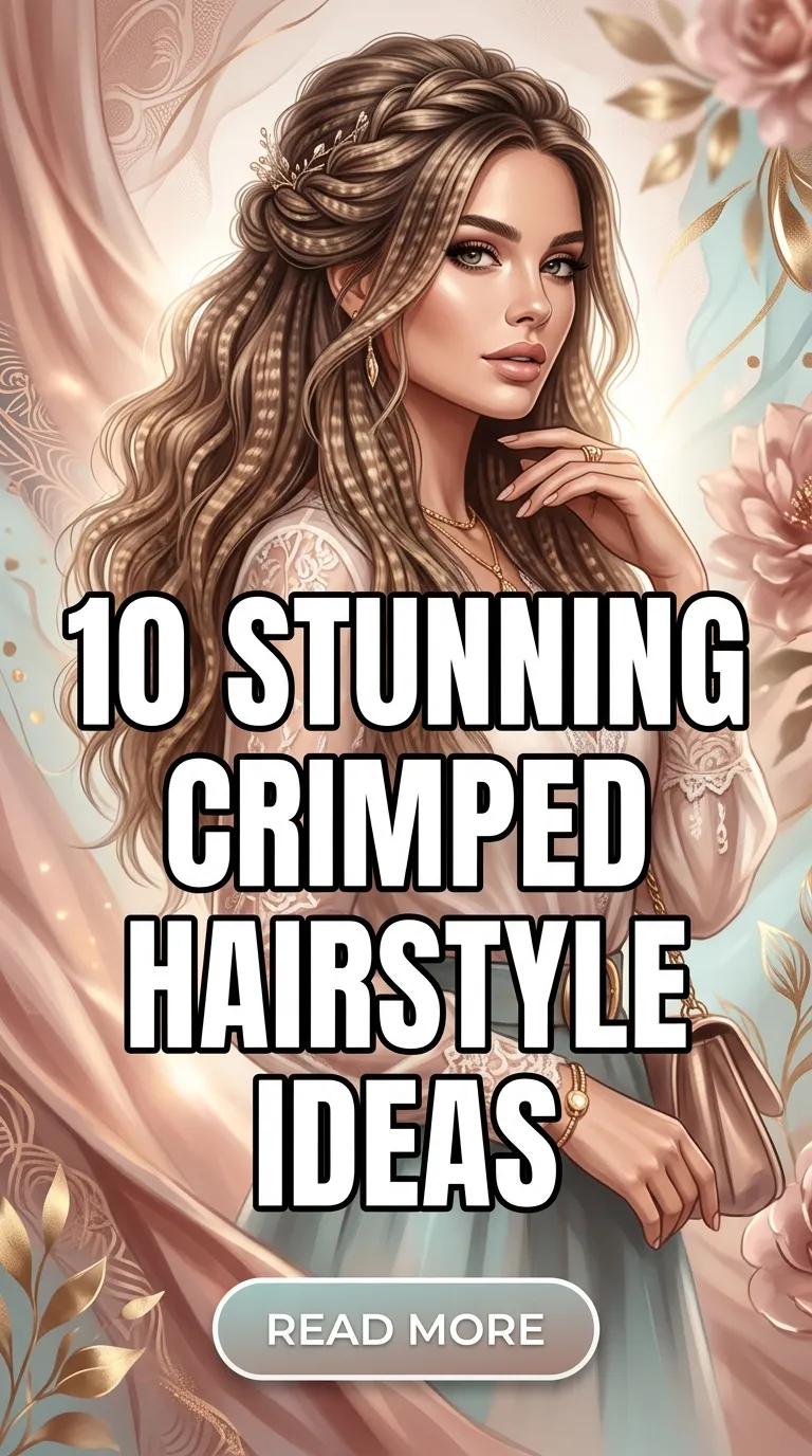 10 Stunning Crimped Hairstyle Ideas For A Bold And Trendy Look